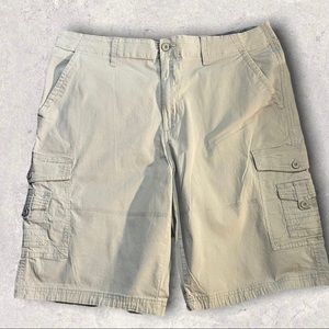 Airwalk Beige Cargo Shorts